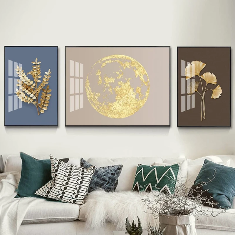 تابلو آتریسا طرح مدرن مدل AT00342 مجموعه 3 عددی