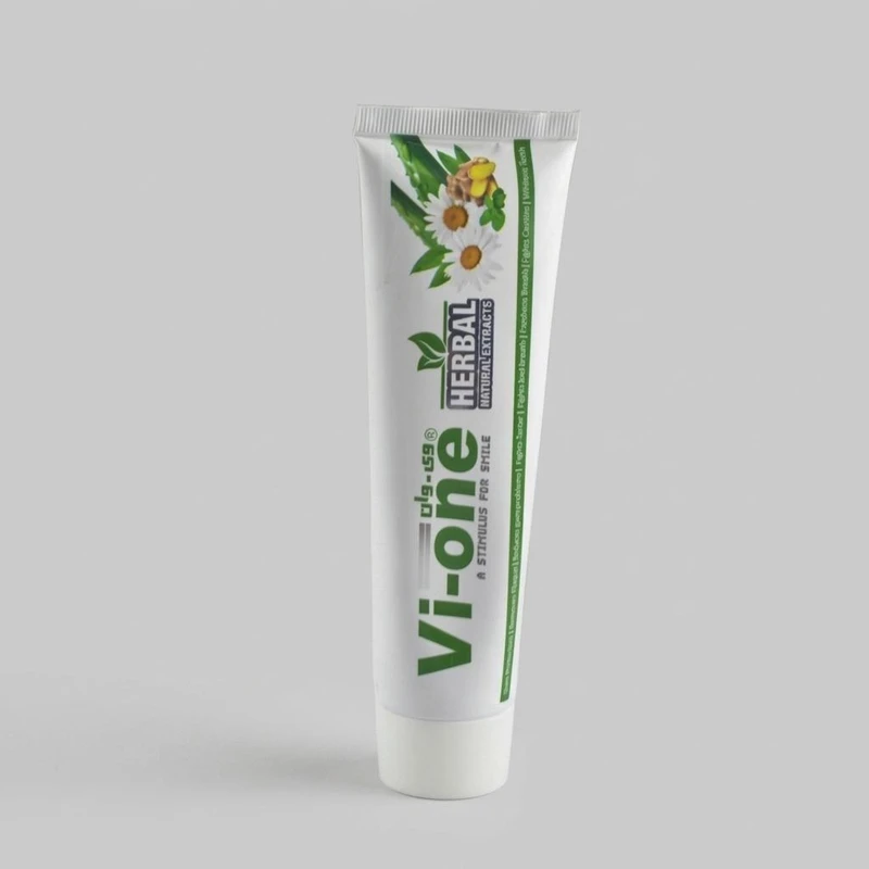 خمیر دندان وی وان گیاهی مدل Natural Herbal حجم 130 میلی لیتر