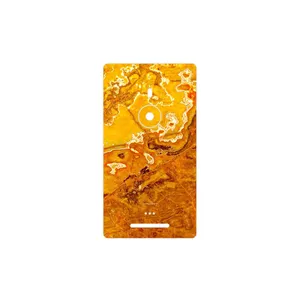 MAHOOT Gold Marble Cover Sticker for Nokia Lumia 925
