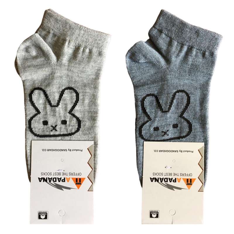 جوراب دخترانه آپادانا کد 9037173     مجموعه 2 عددی