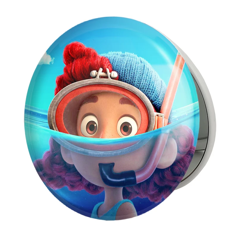 آینه جیبی خندالو طرح انیمیشن لوکا Luca مدل تاشو کد 4533 