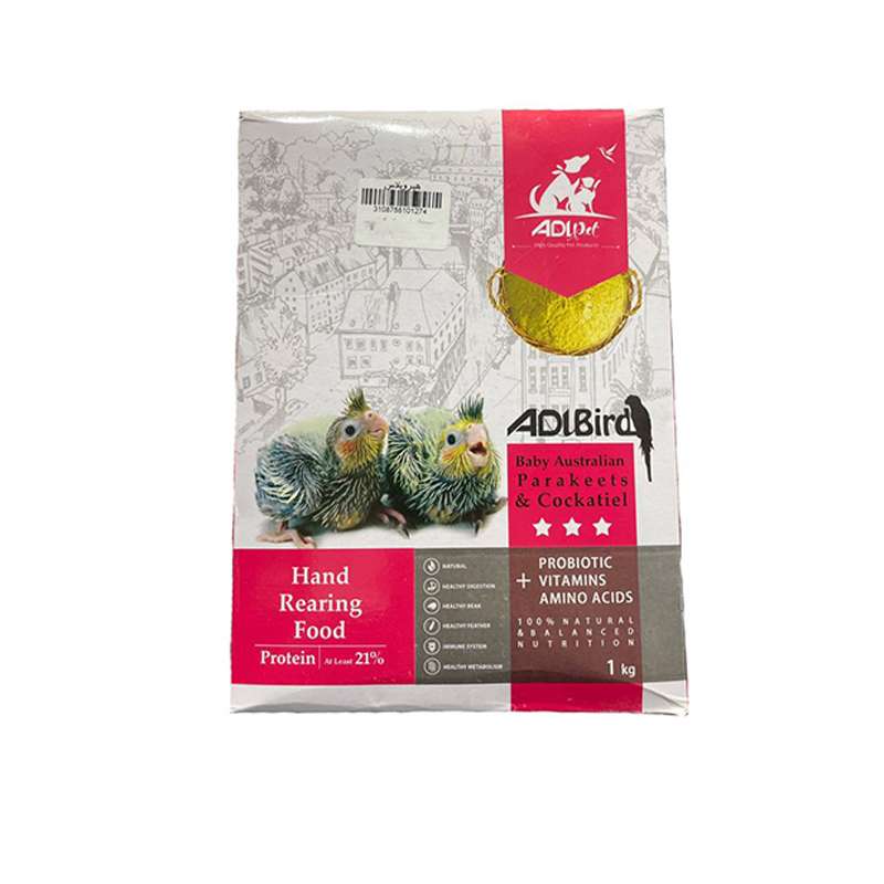 سرلاک پرنده آدی پت مدل عروس هلندی و طوطی سانان وزن 1 کیلوگرم