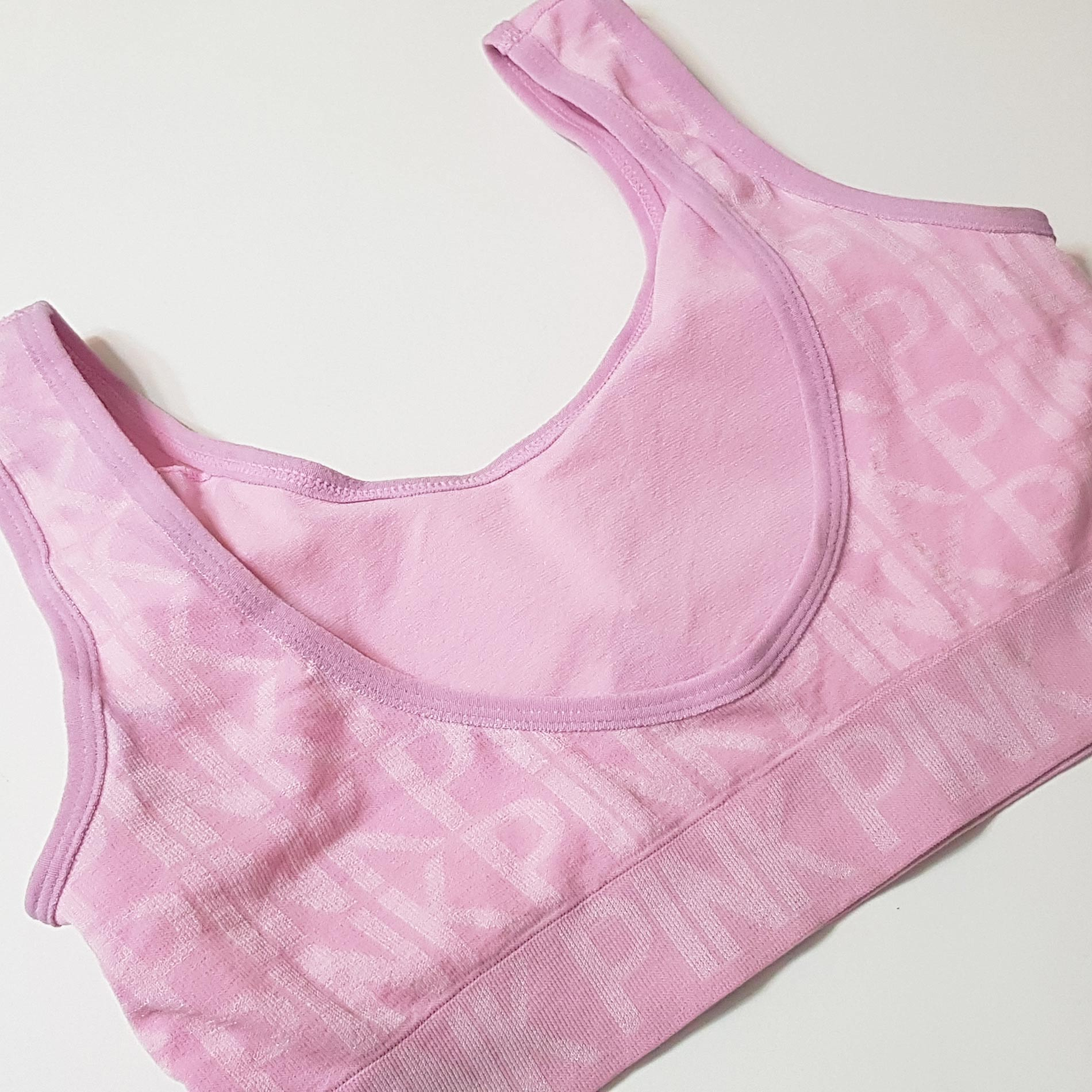 نیم تنه ورزشی زنانه ماییلدا مدل بدون فنر پددار کد 4557 رنگ صورتی