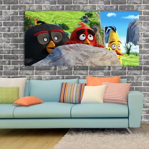 تابلو شاسی کودک مدل Angry Birds کد 18