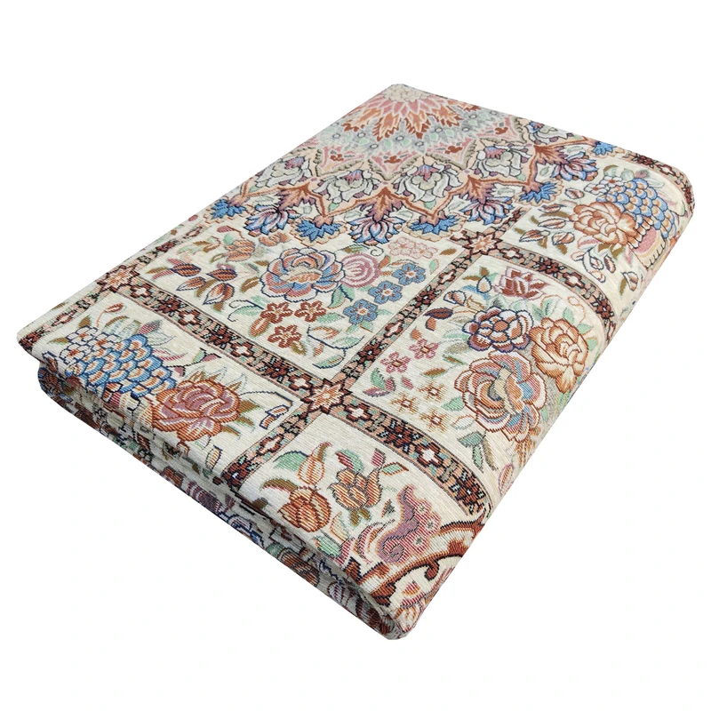 روفرشی مدل گلباف یزد کد 120k زمینه کرم