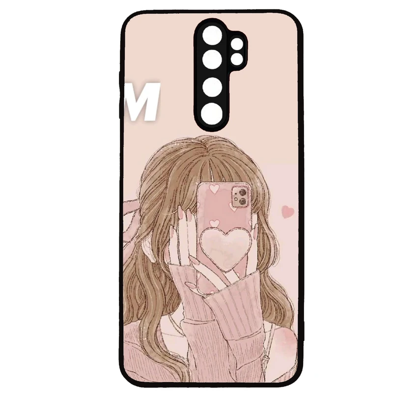 کاور قاب گارد گوشی طرح دخترانه کد 20 - TPU مناسب برای گوشی موبایل  شیائومی Redmi Note 8 pro