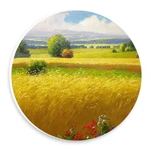  دیوارکوب طرح نقاشی گندمزار مدل wtb1054