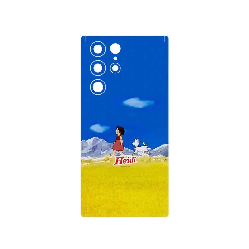 برچسب پوششی ماهوت مدل Heidi Girl of the Alps مناسب برای گوشی موبایل سامسونگ Galaxy S22 Ultra 5G