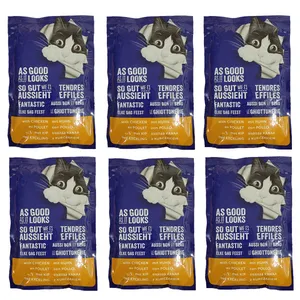 پوچ گربه فلیکس مدل AS GOOD مرغ وزن 85 گرم بسته 6 عددی