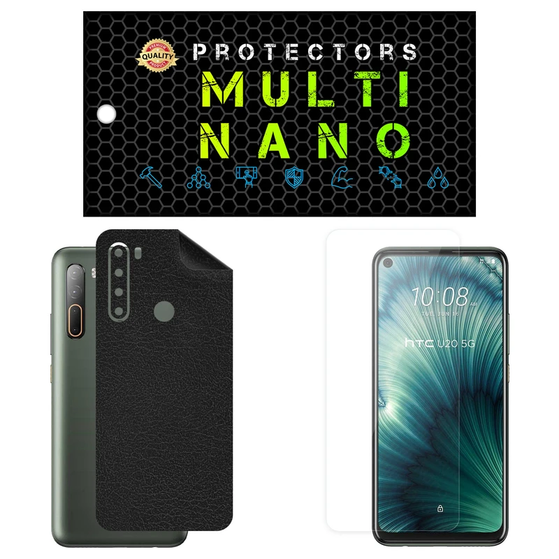 محافظ صفحه نمایش مولتی نانو مدل X-SFL مناسب برای گوشی موبایل اچ تی سی U20 به همراه برچسب پوششی