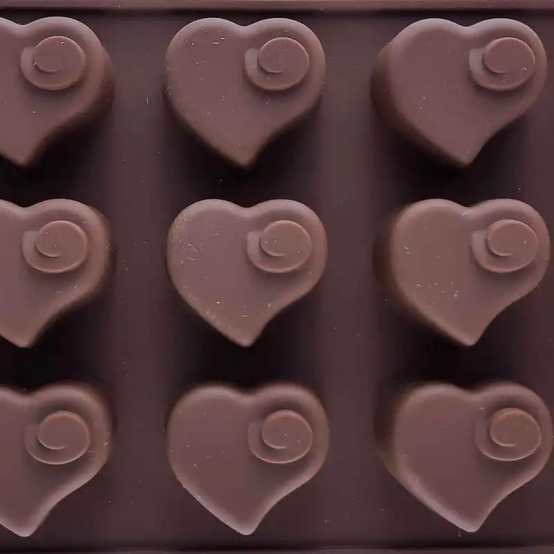 قالب شکلات طرح قلب مدل 050