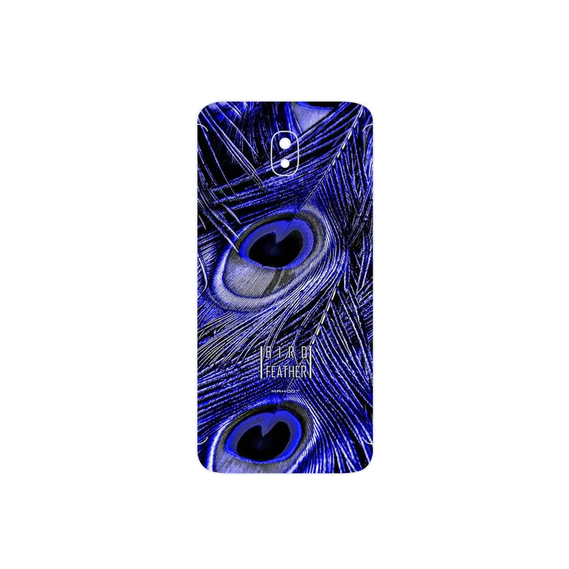 برچسب پوششی ماهوت مدل Purple Feather مناسب برای گوشی موبایل سامسونگ Galaxy J5 Pro