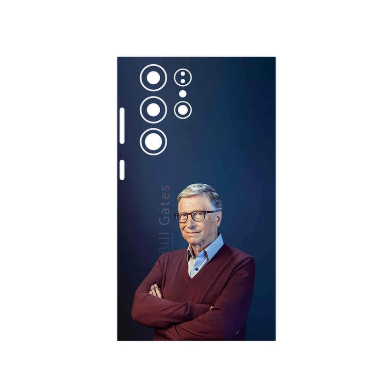 برچسب پوششی ماهوت مدل Bill_Gates مناسب برای گوشی موبایل سامسونگ Galaxy S23 Ultra