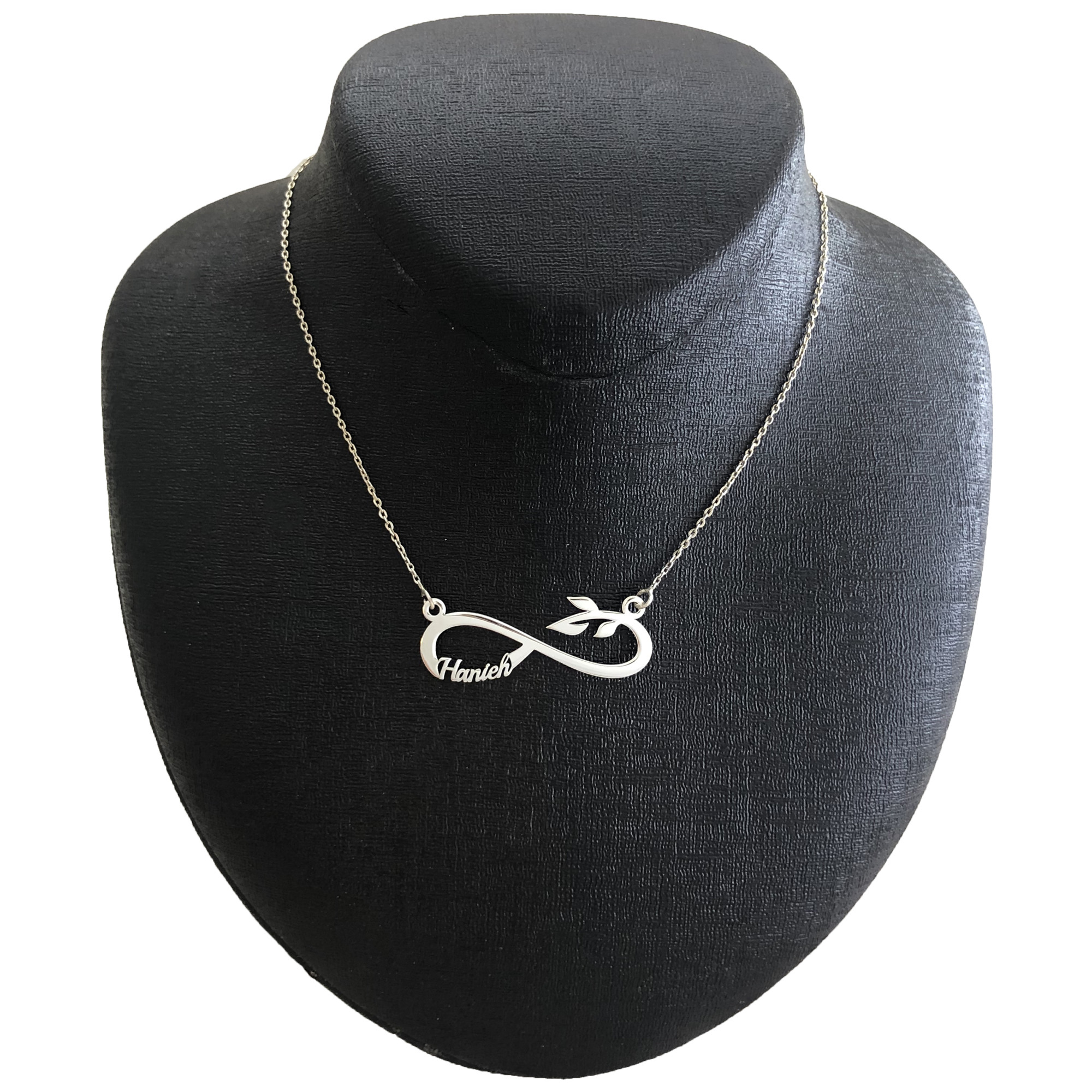 گردنبند نقره زنانه مدل هانیه کد G-216