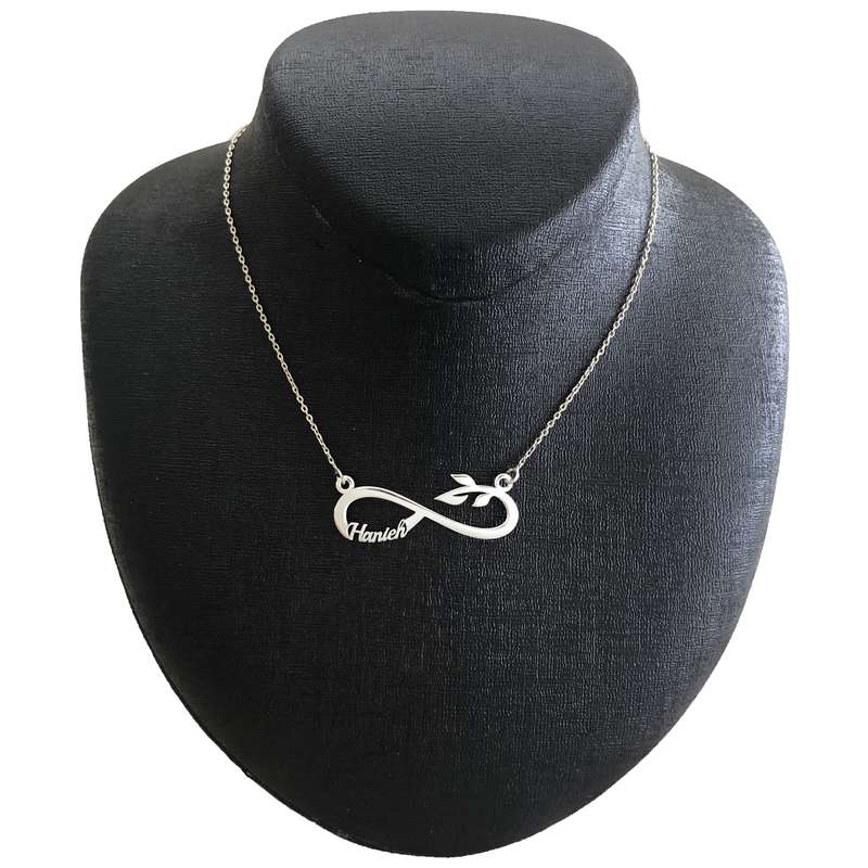 گردنبند نقره زنانه مدل هانیه کد G-216