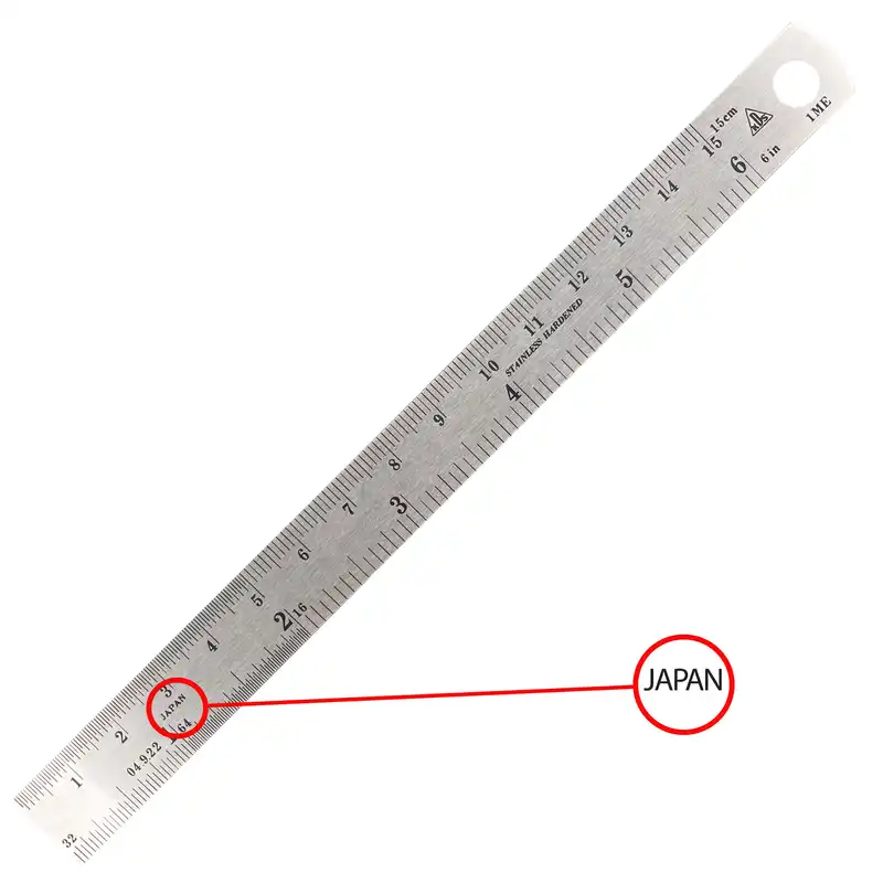 خط کش 15 سانتی متری کی دی اس مدل MEASURE