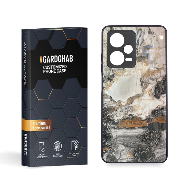 کاور گارد قاب مدل سنگی  مناسب برای گوشی موبایل شیائومی Redmi Note 12 Pro Plus 5G