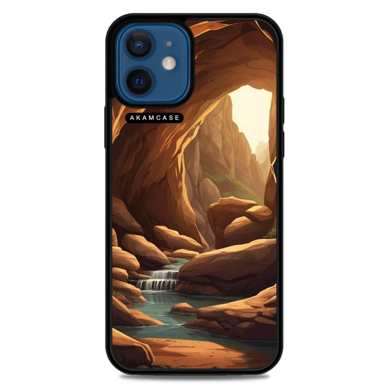 کاور آکام مدل AMC-WA12M-NATURE-8 مناسب برای گوشی موبایل اپل iPhone 12 Mini