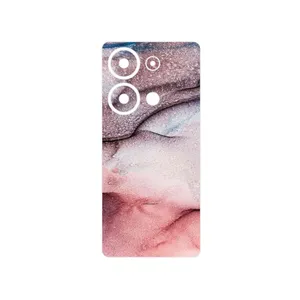 MAHOOT Smoky pink marble Cover Sticker for Xiaomi Poco M6 Pro 4G