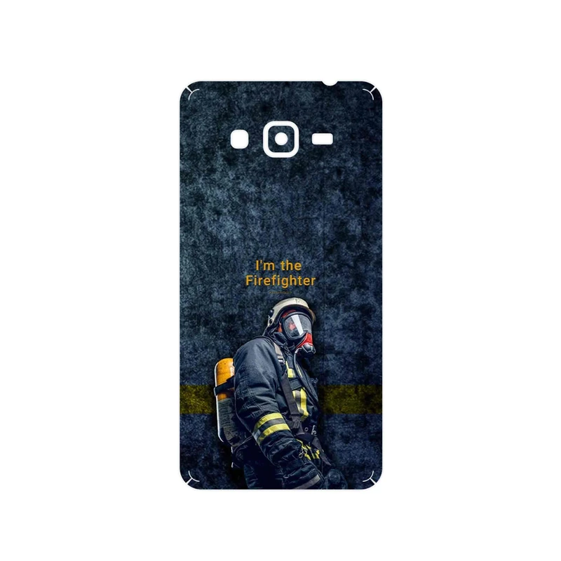 برچسب پوششی ماهوت مدل Firefighter مناسب برای گوشی موبایل سامسونگ Galaxy Grand Prime