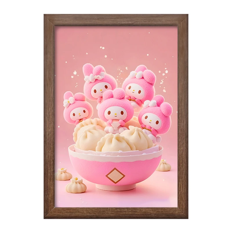 تابلو خندالو طرح کرومی (Kuromi) کد F10298