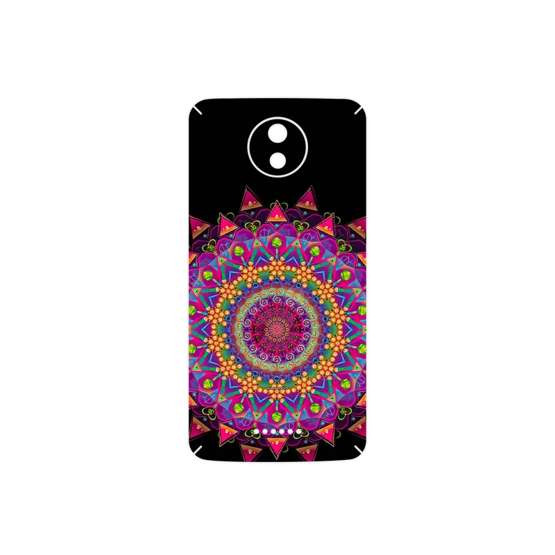 برچسب پوششی ماهوت مدل Mandala Design 5 مناسب برای گوشی موبایل موتورولا Moto C Plus