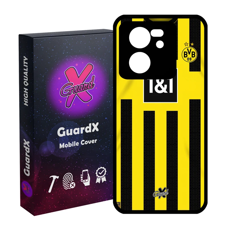 کاور گارد ایکس طرح دورتموند مدل Glass10466 مناسب برای گوشی موبایل شیائومی 13T/13T Pro/Redmi K60 Ultra