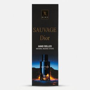 عود رامو مدل 001 رایحه ادکلن SAUVAGE DIOR بسته 20 عددی