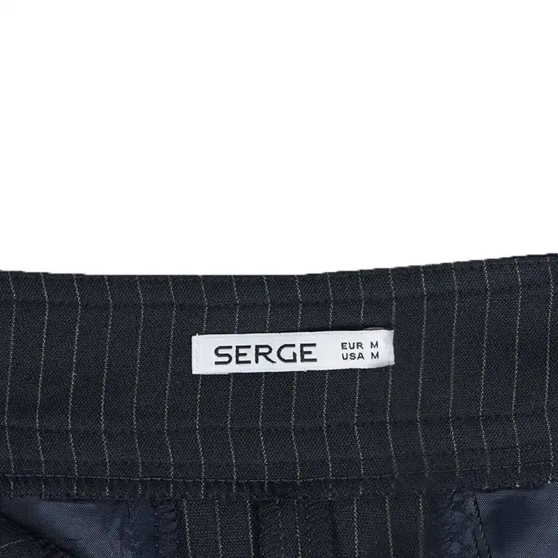 دامن راسته زنانه سرژه مدل 210219 رنگ سرمه ای