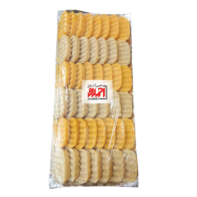 حلوای زعفرانی محلی احمدی مارکت - 1000 گرم
