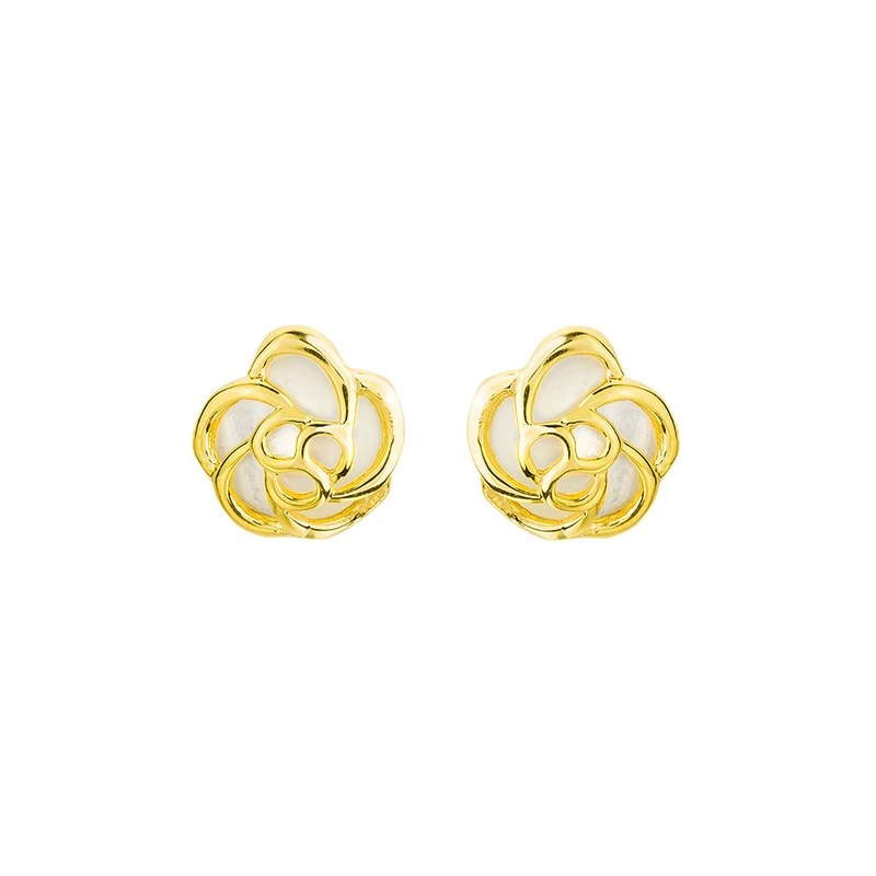 گوشواره طلا 18 عیار زنانه کیا گالری مدل AE114