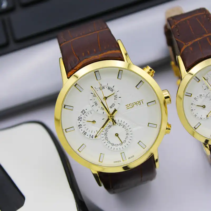 ست ساعت مچی عقربه ای زنانه ومردانه  مدل 98309