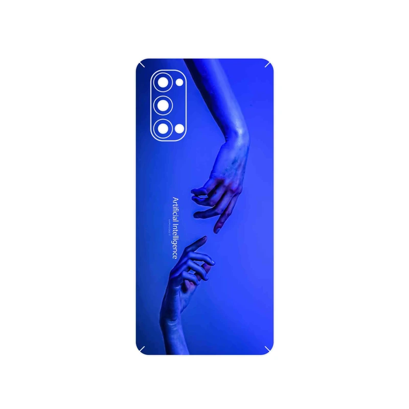 برچسب پوششی ماهوت مدل Artificial intelligence 1 مناسب برای گوشی موبایل اپو Reno4 Pro 5G