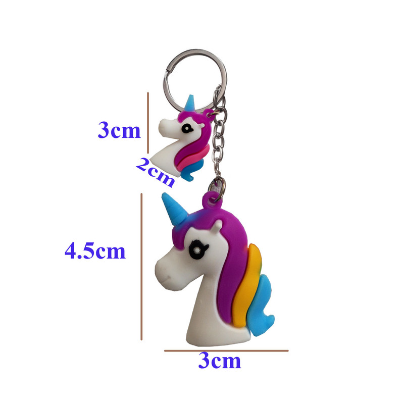 جاکلیدی دخترانه مدل اسب تک شاخ کد Poni-2-2