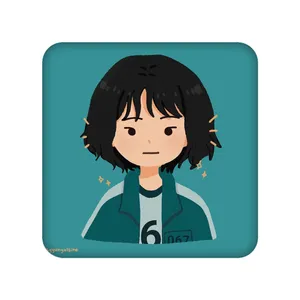 زیر لیوانی مدل Squid Game کد 2286
