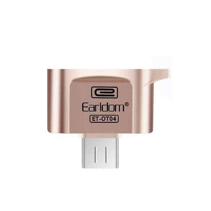 مبدل OTG microUSB ارلدام مدل ETOT04