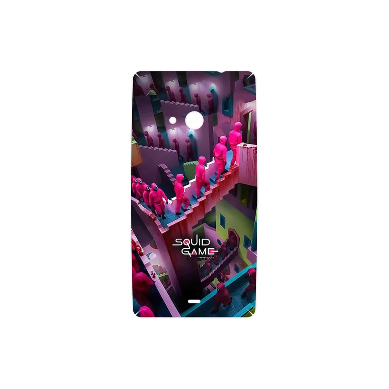 برچسب پوششی ماهوت مدل Squid Game مناسب برای گوشی موبایل مایکروسافت Lumia 535