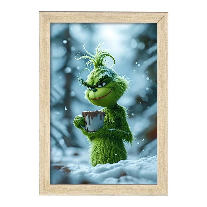 تابلو خندالو مدل گرینچ (Grinch) کد F8316
