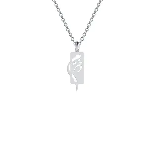 گردنبند نقره زنانه هایکا مدل دخترم کد n.ha2-719