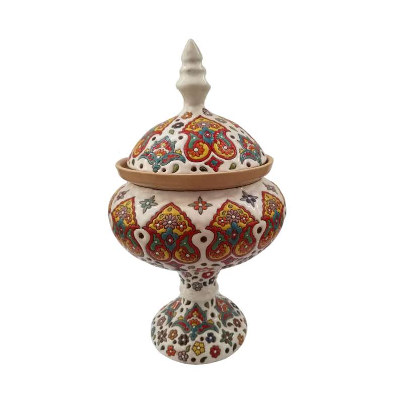 شکلات خوری میناکاری سفالی کد 90