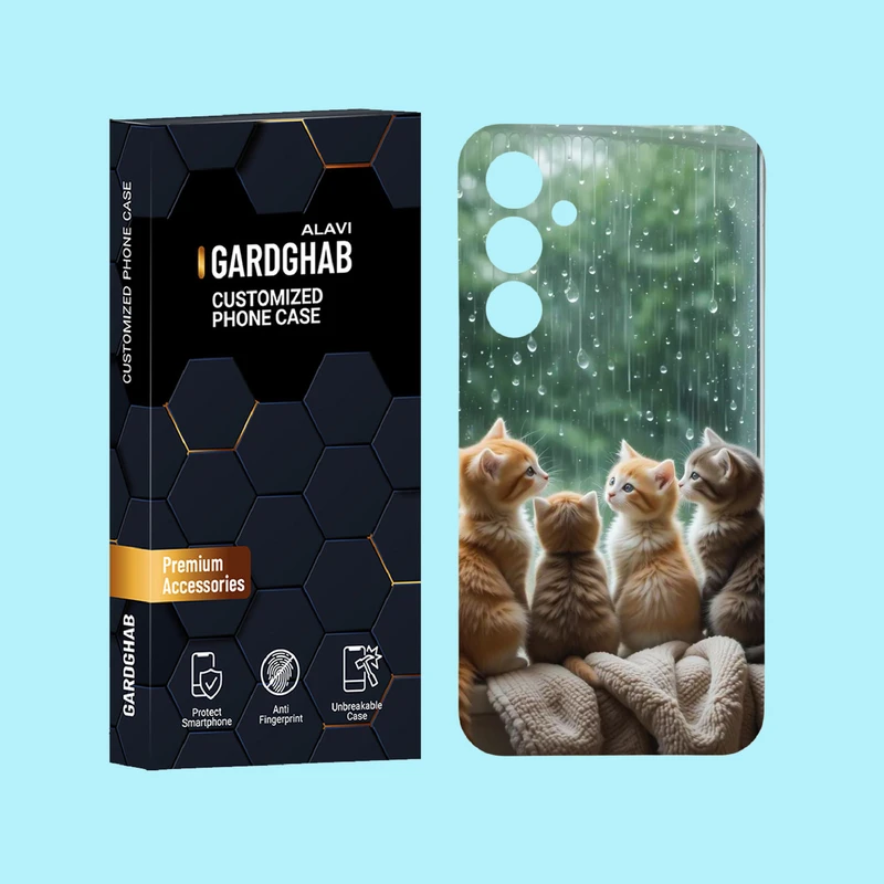 کاور گارد قاب علوی مدل حیوانات مناسب برای گوشی موبایل سامسونگ Galaxy A55