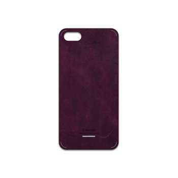 برچسب پوششی ماهوت مدل Red Violet Buffalo Leather مناسب برای گوشی موبایل شیائومی Redmi 6A