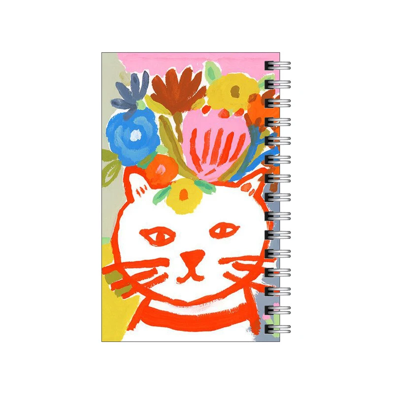 دفترچه یادداشت مدل to do list طرح نقاشی گربه بچه گونه کد 9963849