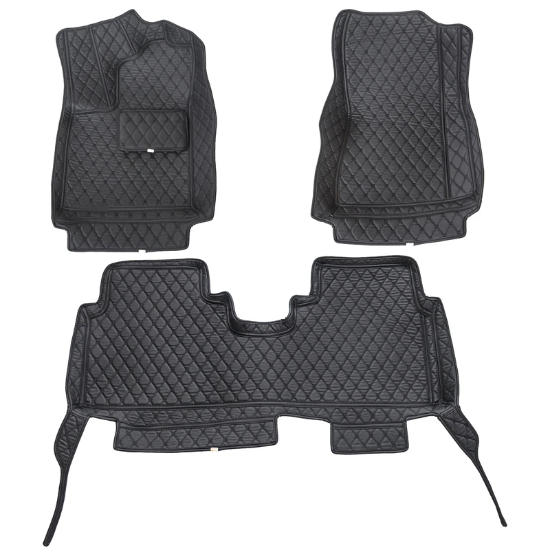 کفپوش 5 بعدی خودرو مدل چرم گلدوزی مناسب برای آیودیQ5