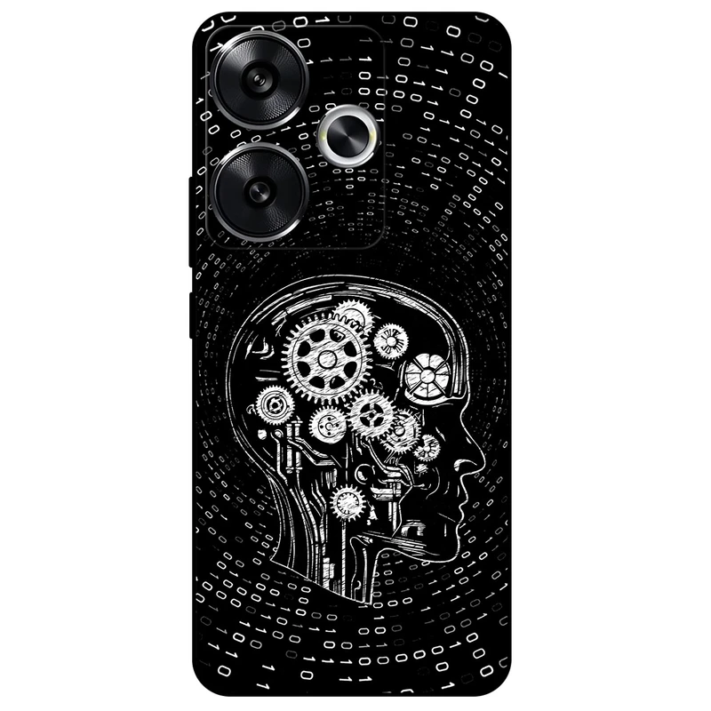 کاور مگافون طرح ربات انسانی مدل 7428 مناسب برای گوشی موبایل شیائومی Poco F6