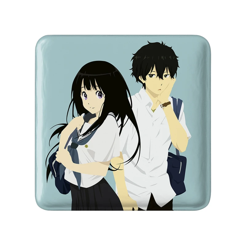مگنت خندالو طرح اورکی و چیتاندا انیمه هیوکا Hyouka کد 17059