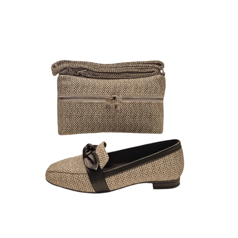 ست کیف و کفش زنانه مدل کنفی