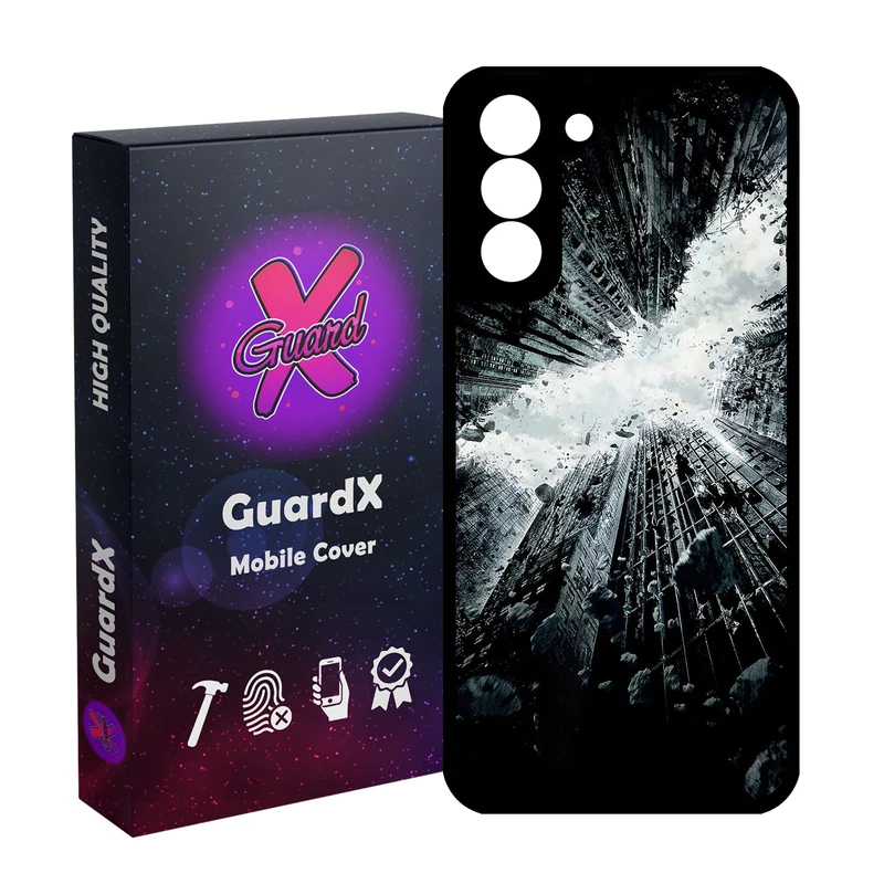 کاور گارد ایکس طرح Batman مدل Glass10821 مناسب برای گوشی موبایل سامسونگ Galaxy S21 FE