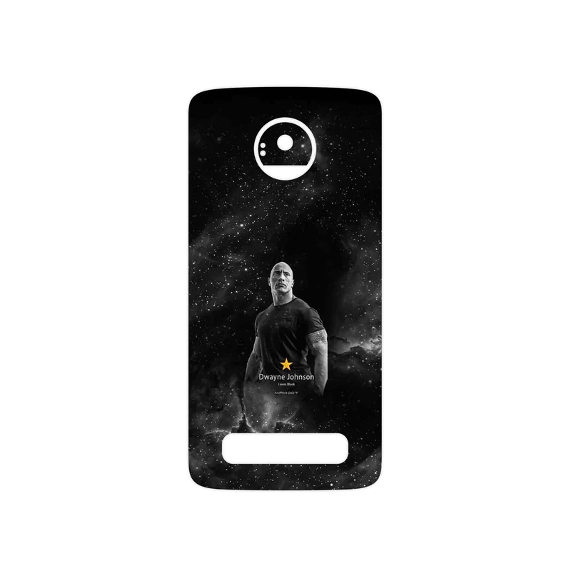 برچسب پوششی ماهوت مدل Dwayne Johnson مناسب برای گوشی موبایل موتورولا Moto Z