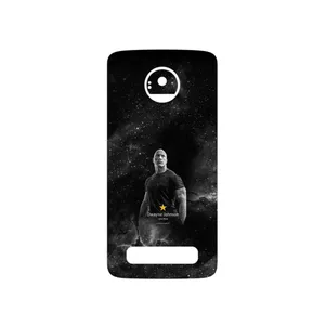MAHOOT Dwayne Johnson Cover Sticker for Motorola Moto Z